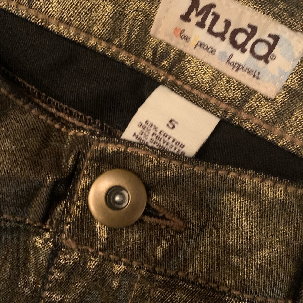 MUDD gold pants